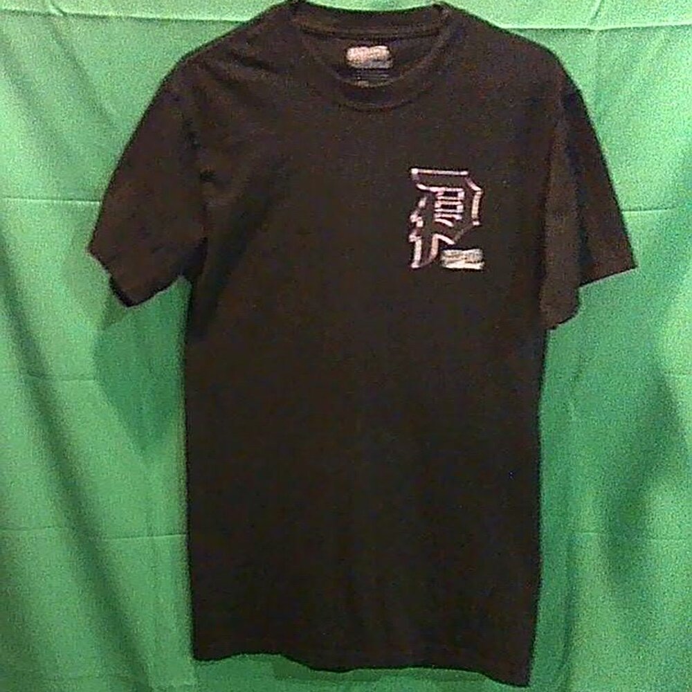 MENS TEE GRAPHIC NARUTO SHIPPUDEN T-SHIRT BLACK SIZE S